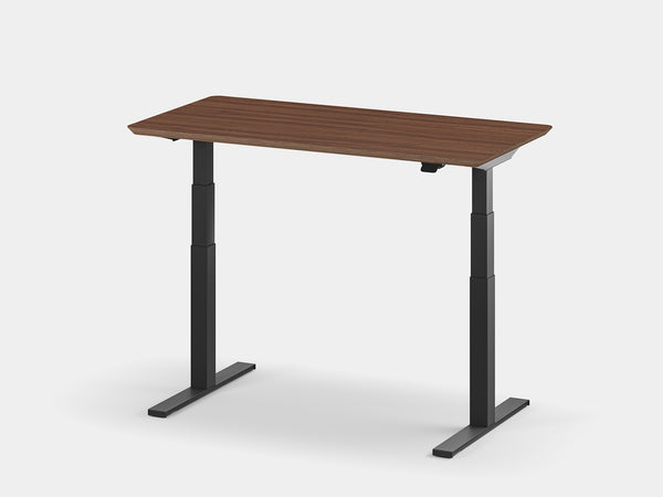 walnut veneer, , black